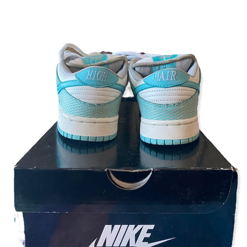 Nike SB Dunk Low High Hare Blue & White Retro OG - Picture 5 of 12